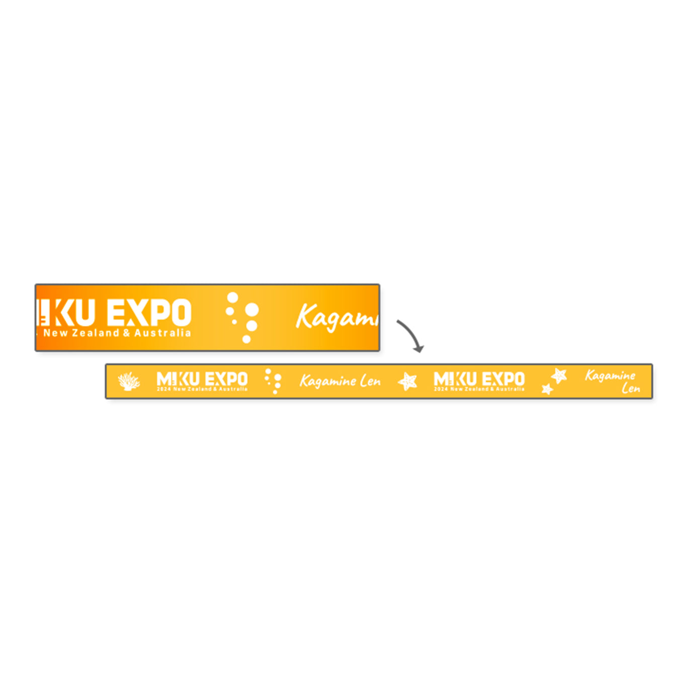 MIKU EXPO 2024 New Zealand & Australia Wristband (6 types) Hatsune