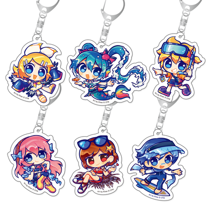 Splash Keychain (6 types)